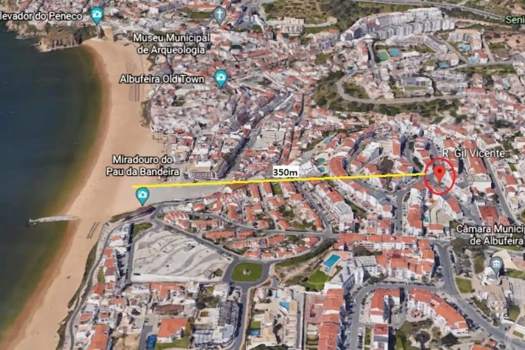 Superbe Appartement, Parking,300 M De La Plage Albufeira Buitenkant foto
